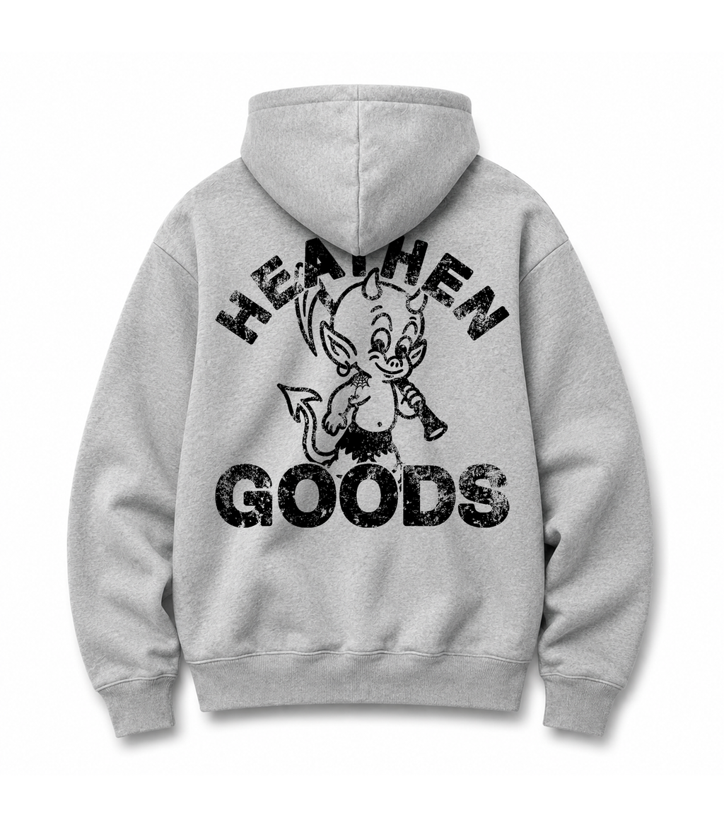 Mascot Hoody - Heather Grey