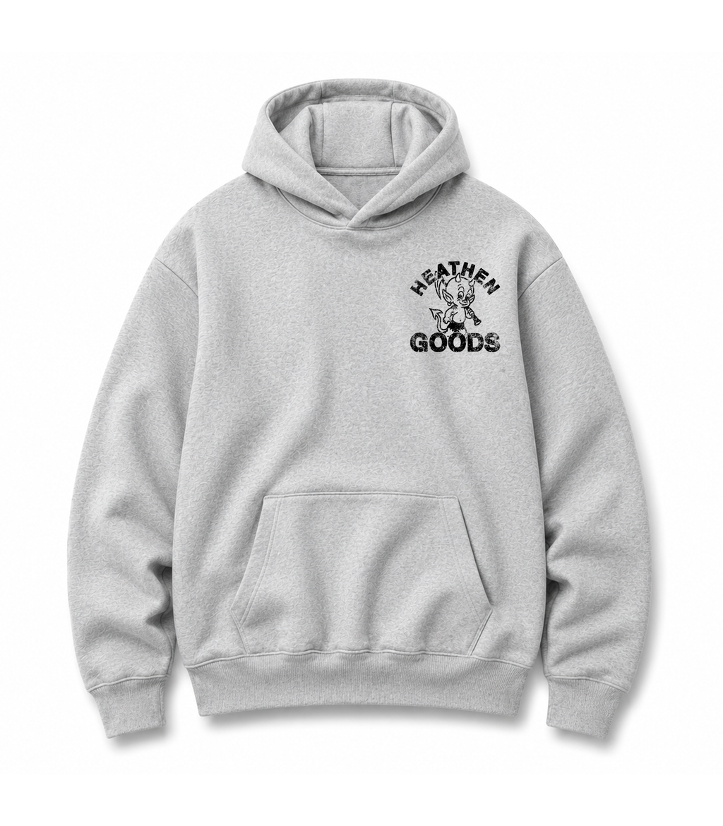 Mascot Hoody - Heather Grey