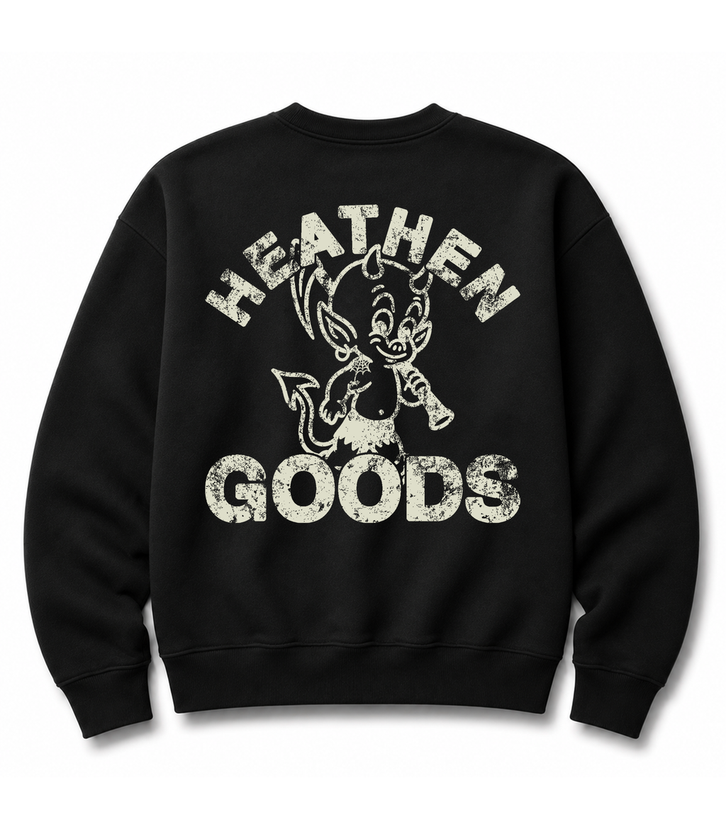 Mascot Sweatshirt - Black