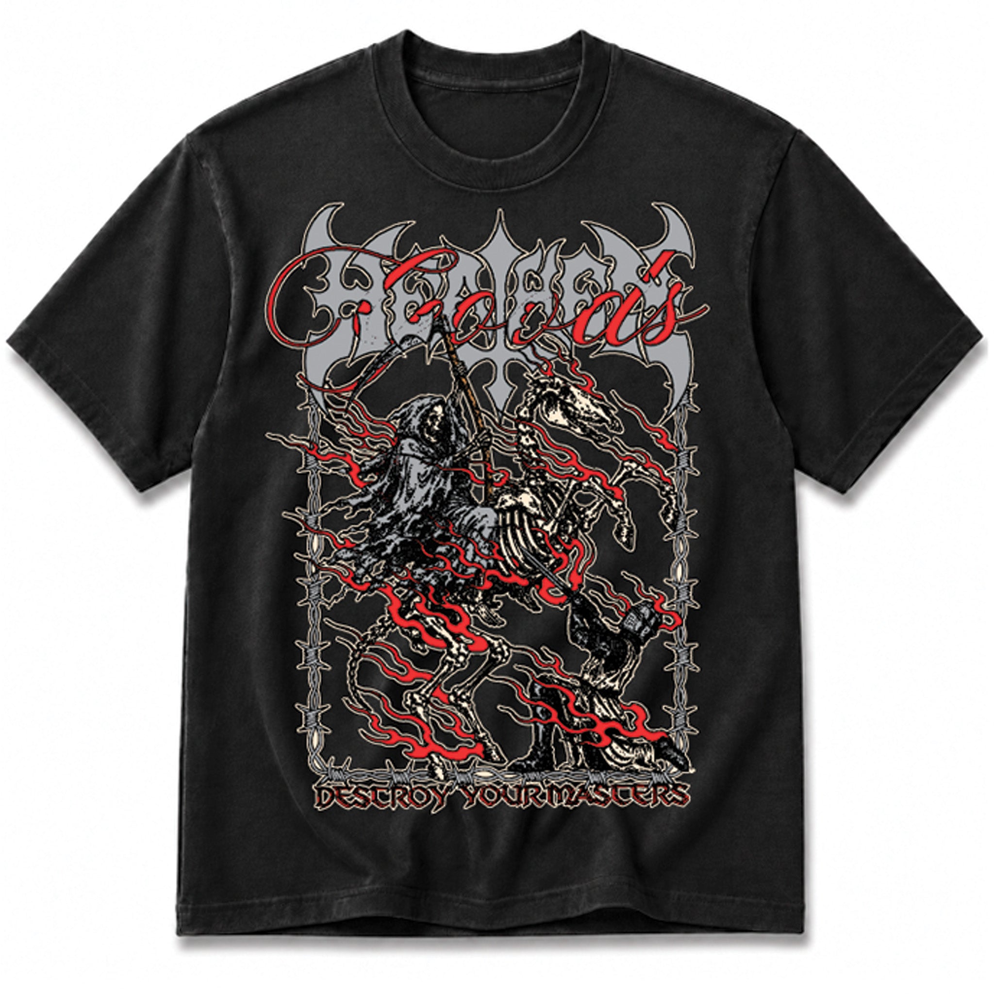 Dirt Wizard T Shirt - Washed Black