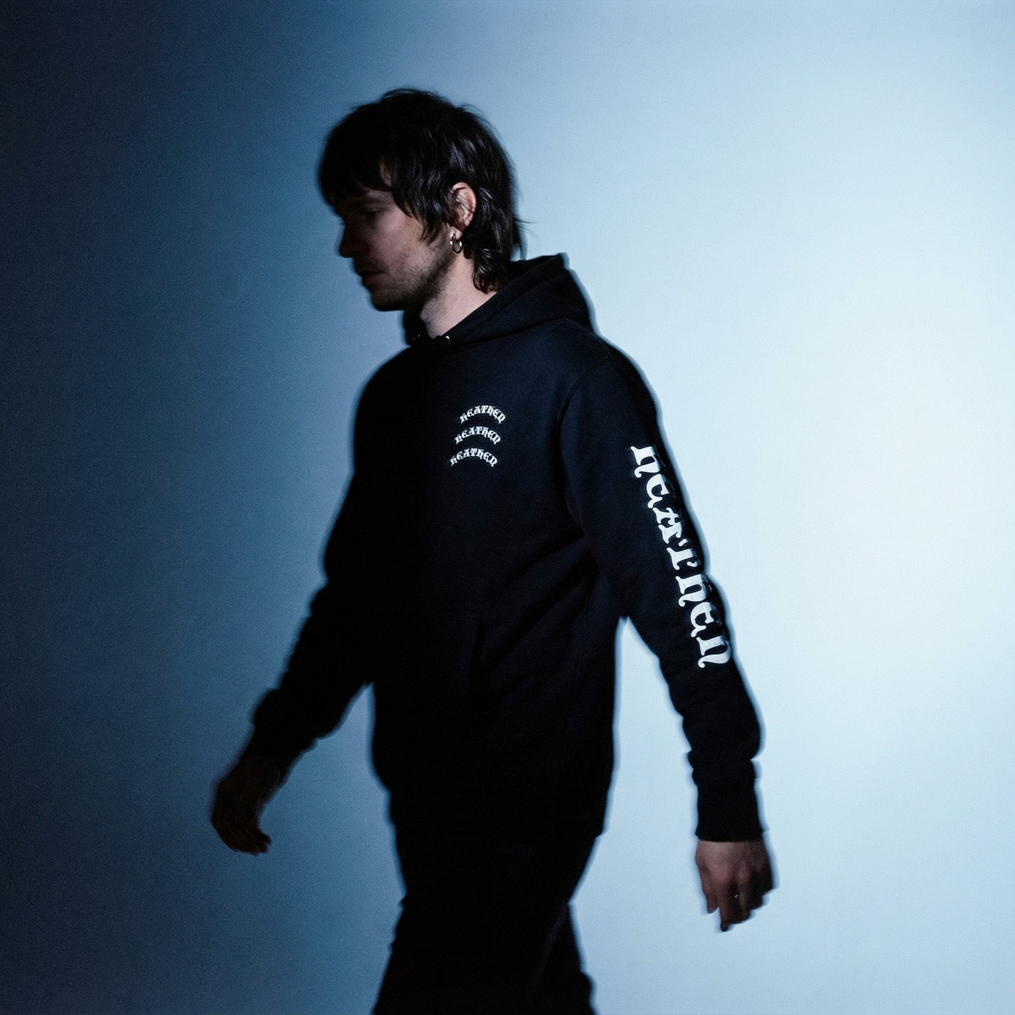 Stacked Hoody - Black