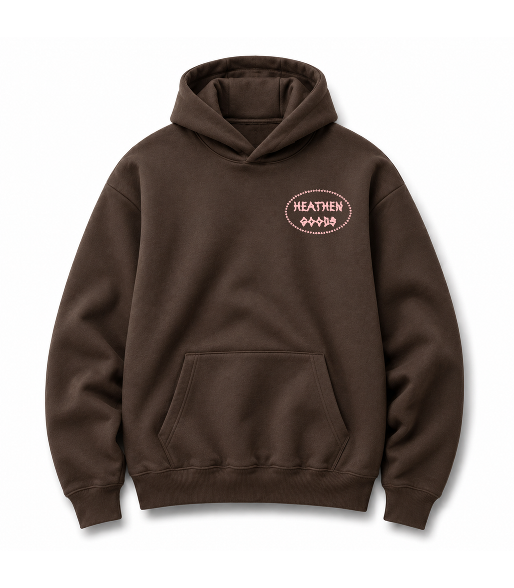 Stamp Hoody - Brown