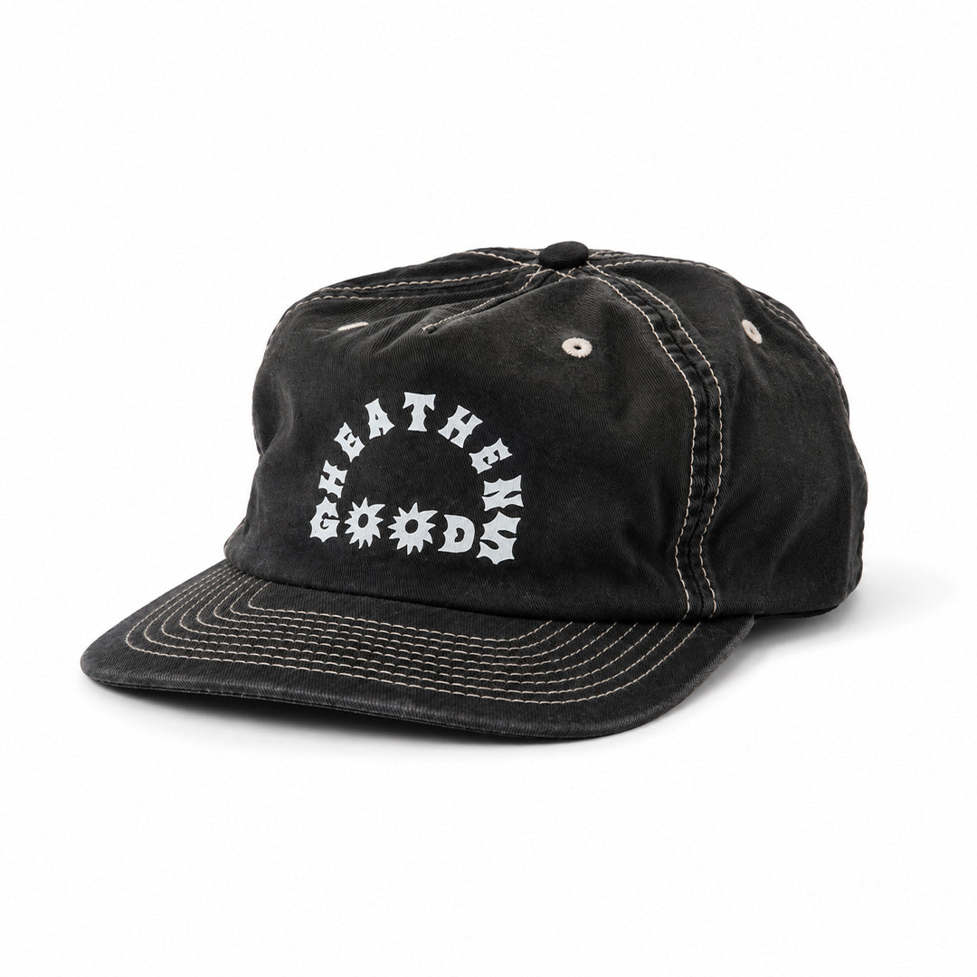 Vibes Cap - Washed Black