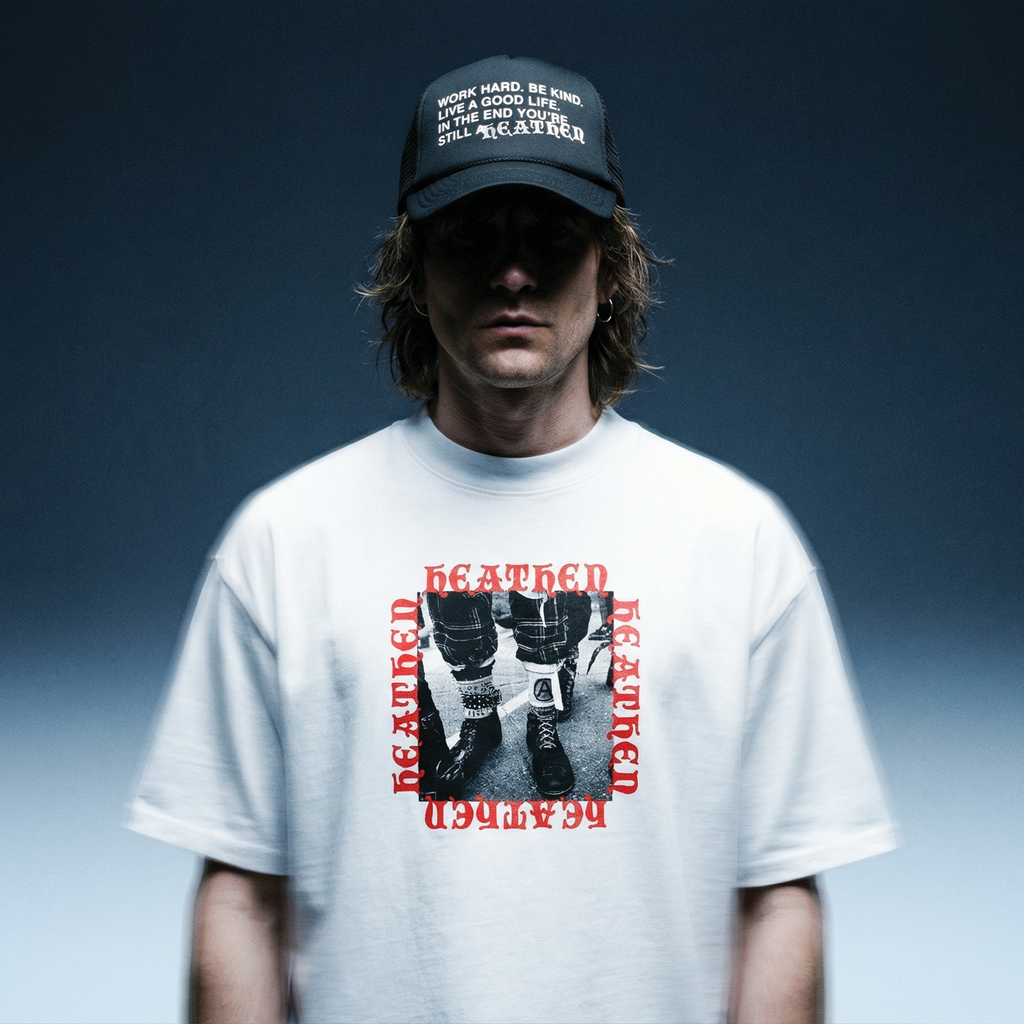 Work Hard Trucker Cap - Black