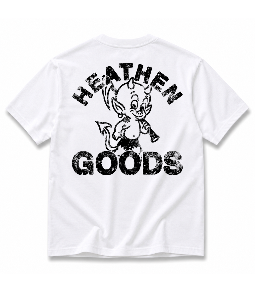 Mascot T Shirt - White